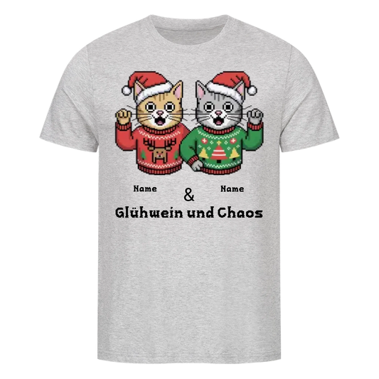 Katzen T-Shirt Weihnachten